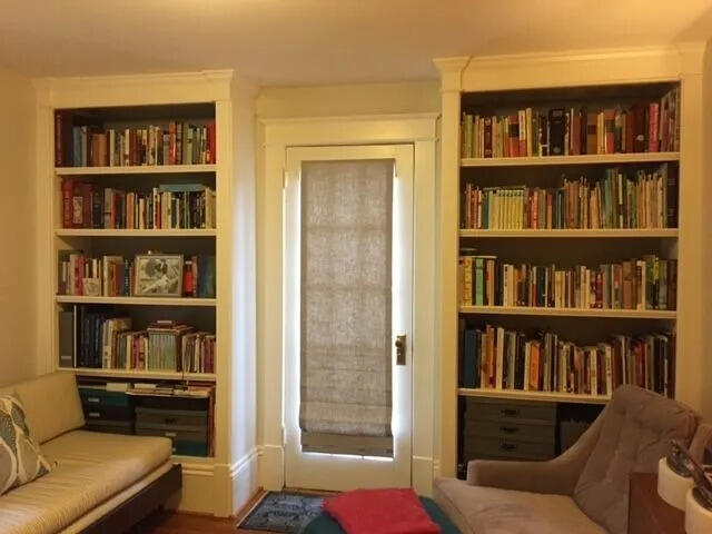 custom book shelf design and installation