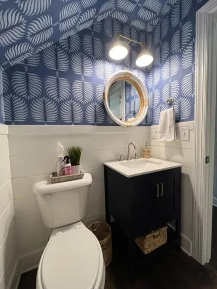 new bathroom installation